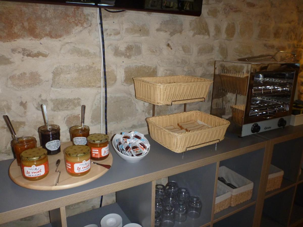 Logis Hotel La Bastide Saint Bach Suze la Rousse Bagian luar foto
