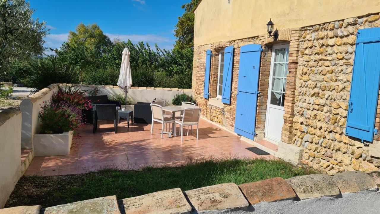 Logis Hotel La Bastide Saint Bach Suze la Rousse Bagian luar foto